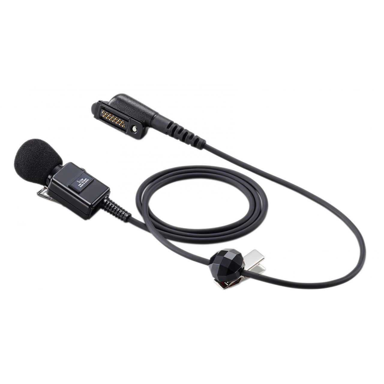 Earpieces and Microphones  : ICOM HM-163MC for IC-F52D/62D