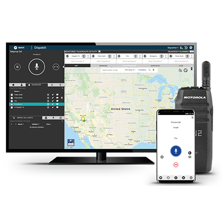 LTE : Motorola Wave PTX Dispatch - GMLN5551A
