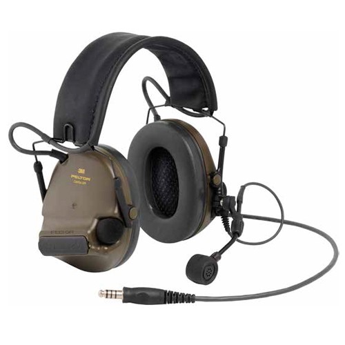 Headsets : Peltor MT20H682FB-02N - Peltor ComTac VI Headset