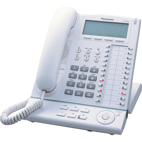 Digital Phone : PANASONIC KX-T7636 / KXT7636 reconditionné refurbished